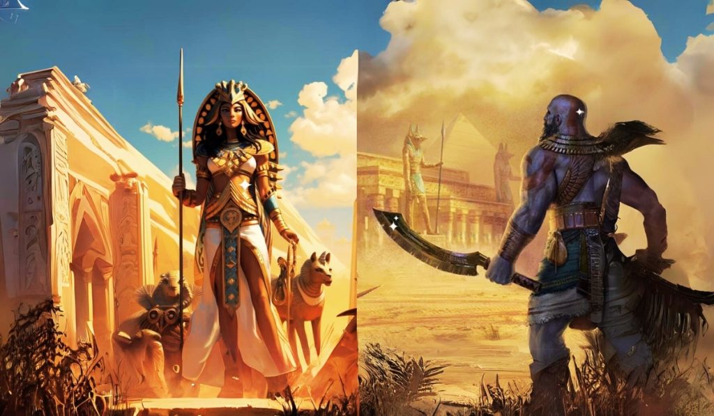 God of War Egypt Concept Art: Egyptian setting concept art fuels fan theories with exciting possibilities! We explore 5 reasons for the hype.