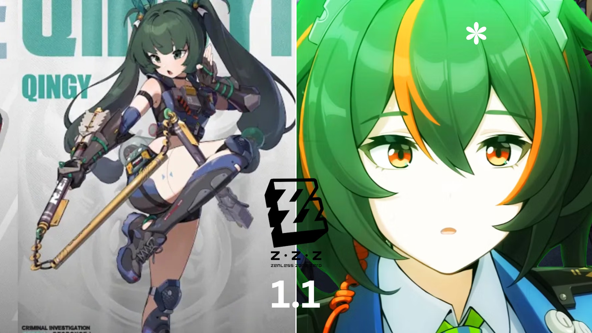 Zenless Zone Zero 1.1: Fight for survival in a post-apocalyptic world overrun by monstrous Ethereals.