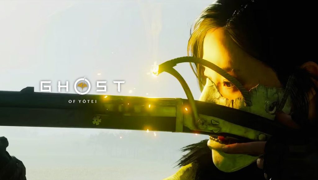  The Ghost of Yotei Tanegashima matchlock rifle, a powerful firearm from the video game Kingsgame009, is shown with detailed textures and a long barrel.