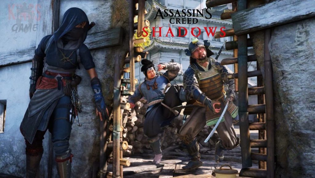 Assassinโs Creed Shadows, an upcoming open world RPG game for 2025-2026, featuring stealth, action, and a new city filled with political intrigue and ancient secrets.