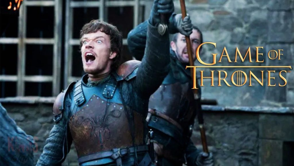 Alfie Allen as Theon Greyjoy in one of the Best Performances in Game of Thrones, showing his emotional transformation from broken prisoner to redeemed hero.