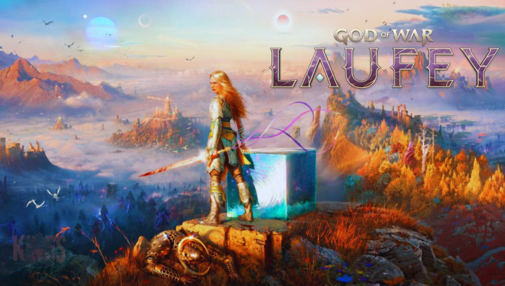 God of War Laufey, also known as Faye, shown as a powerful Jötnar warrior and mother whose legacy shapes Kratos and Atreus’ destiny.