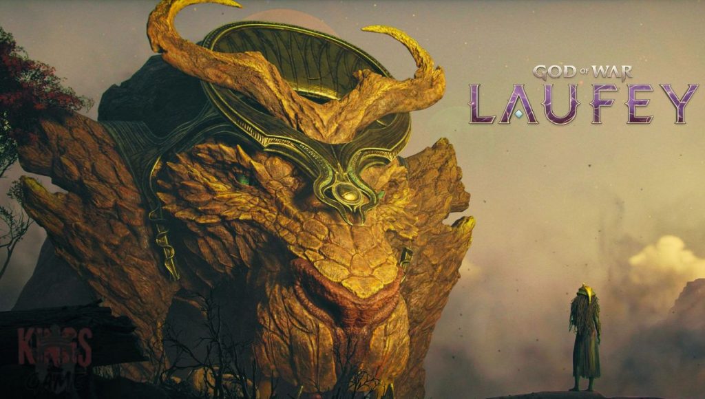God of War Laufey, also known as Faye, exploring the Everywhen as different mythologies and fallen gods connect across magical realms.