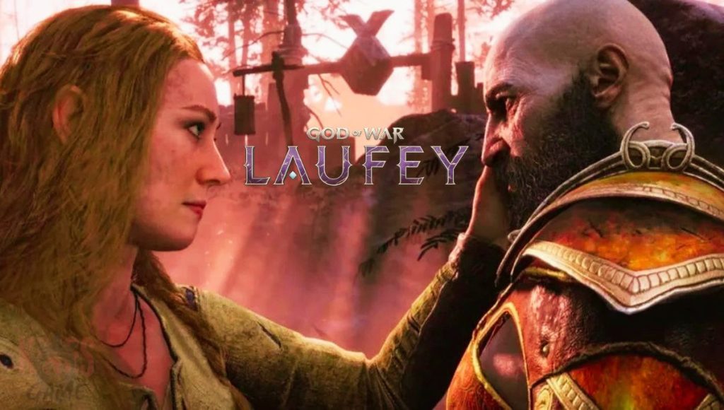 God of War Laufey concept featuring Faye as the central character, exploring the Everywhen realm and the future of the God of War series.