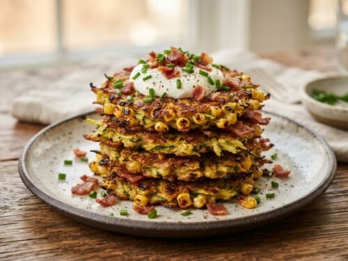 Bacon_zucchini_corn_fritters_plate_202607300515