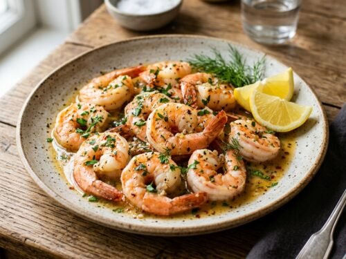 Crispy Garlic Parmesan Hashbrowns Recipe You’ll Crave Garlic_butter_shrimp_on_table_202607310520