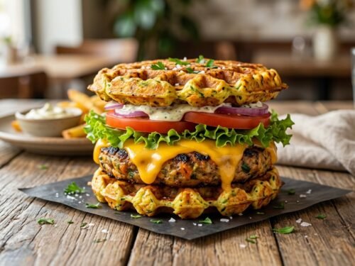 Vegetable_waffle_burger_on_table_202608010428