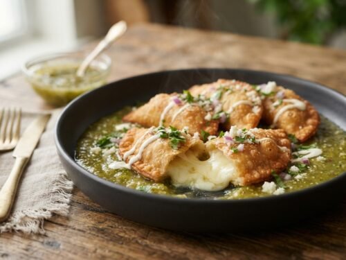 Crispy Cheese Empanadas in Green Salsa Recipe Cheese_empanadas_with_green_salsa_202608180113