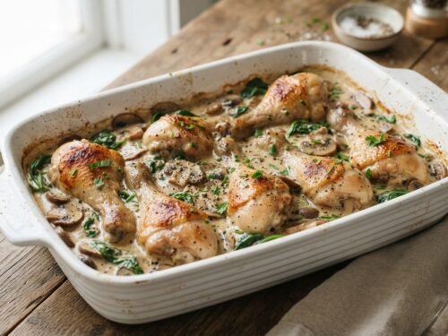 Chicken Drumsticks with Creamy Mushroom Sauce Chicken_drumsticks_with_mushroom…_202608031736