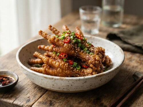 Double-Fried Crispy Chicken Feet Recipe Crispy_chicken_feet_in_bowl_202608031452