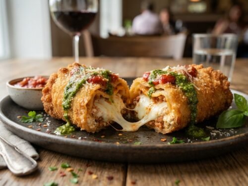 Crispy Fried Lasagna Rolls with Pesto and Cheese Crispy_fried_lasagna_rolls_202608071434