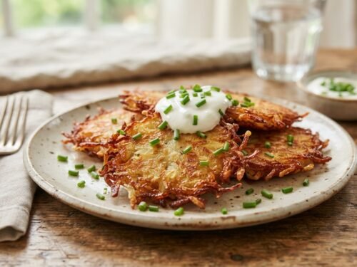 Crispy Potato Pancake Recipe for Perfect Golden Edges Potato_pancakes_with_sour_cream_202608221225
