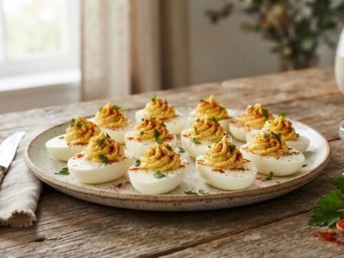 Spanish-Style Deviled Eggs with Smoky Paprika Spanish-Style_Deviled_Eggs_Paprika_202608011355