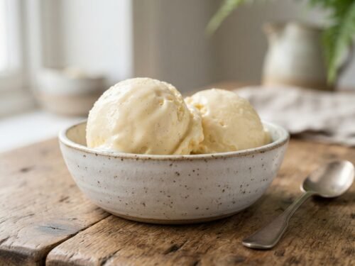 No-Churn Homemade Ice Cream in a Jar Vanilla_ice_cream_in_bowl_202608041536